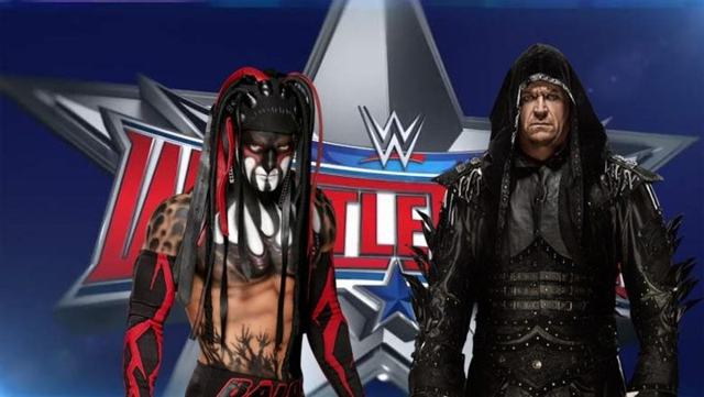 Balor’s entrance to face Undertaker’s entrance at WrestleMania