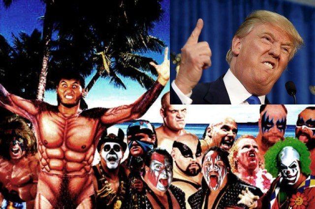 Trump demands deportation of mysterious wrestlers back to Parts Unknown