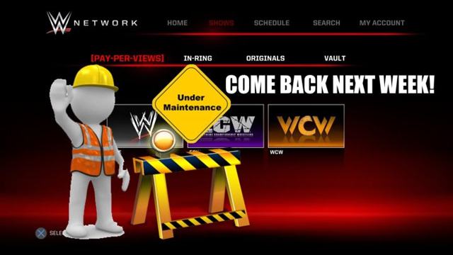 WWE Network down for routine maintenance until Tuesday