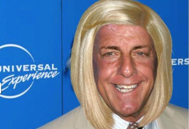 Flair hopes funky new hairstyle qualifies him for WWE’s New Era