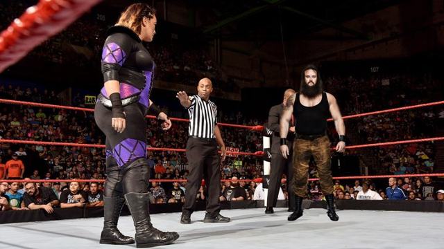 Jax and Strowman easily defeat each other in one-minute squash match