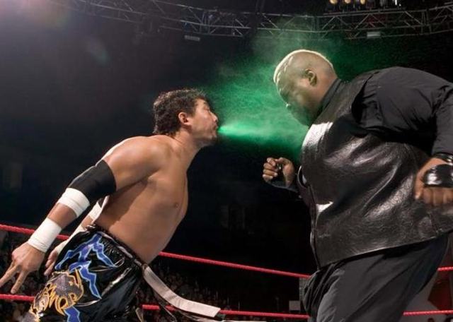 Study proves all Asians can spew green mist when threatened