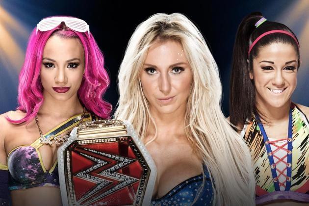 Bra-and-Panties stipulation added to Charlotte vs. Bayley vs. Sasha at WrestleMania