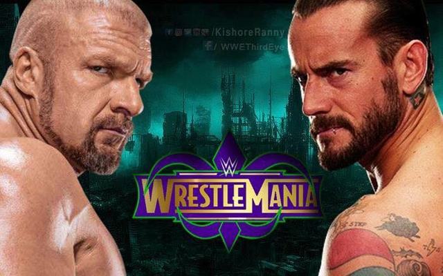 Punk to face Helmsley at WrestleMania, according to Photoshopped image we found on the internet