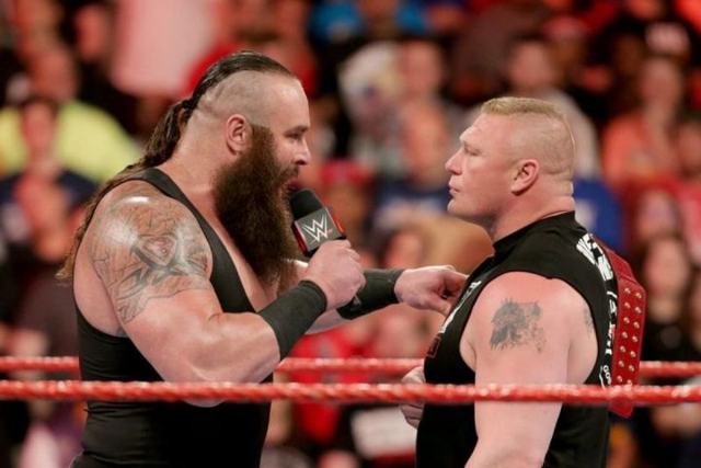 Lesnar and Strowman: is their “feud” just a ruse to hide a forbidden love?