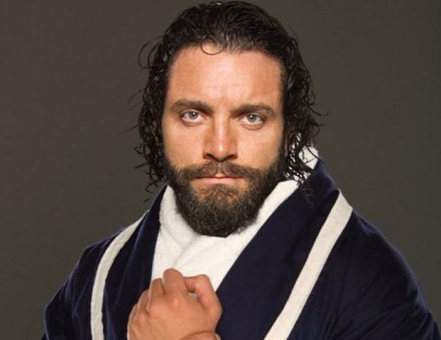 Elias puts on bathrobe, has instant Damien Sandow Halloween costume