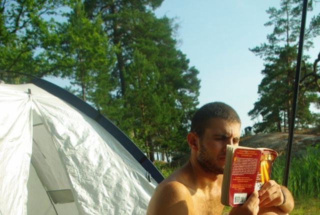 Wrestling fan reads non-wrestling-related book