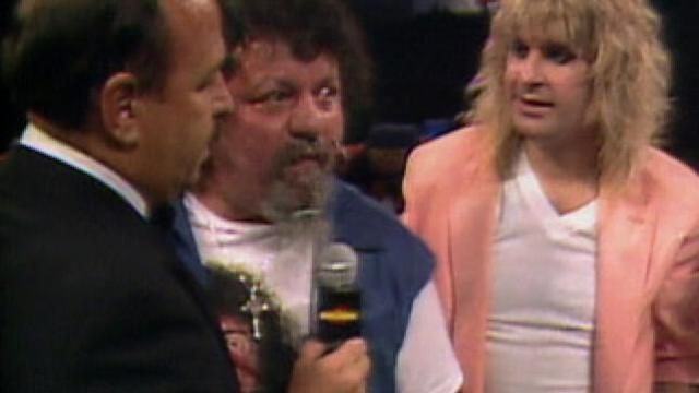 Ozzy Osbourne surprised to see himself in WrestleMania 2 footage