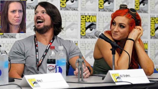 Becky Lynch attacks AJ Styles to avenge her sister, Claire