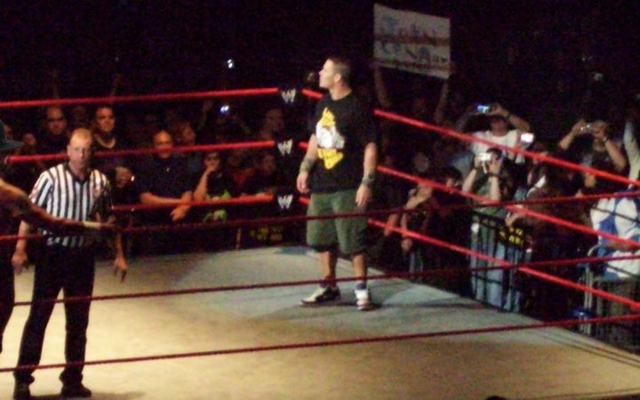 Undertaker loses retirement match to Cena at house show