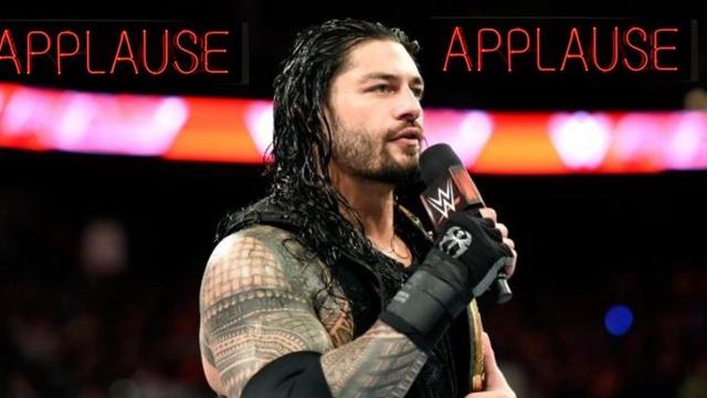 WWE to hang neon “APPLAUSE” sign over ring during Reigns promos
