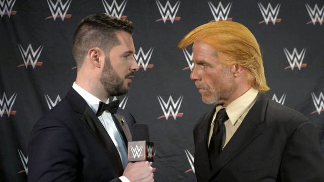 Shawn Michaels gets treatment from President’s hair specialist