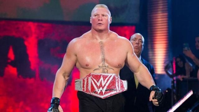 Lesnar hopes nobody notices he lost the real Universal Championship