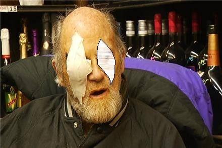 Man shoots himself in other eye to avoid seeing Rock-Cena rematch