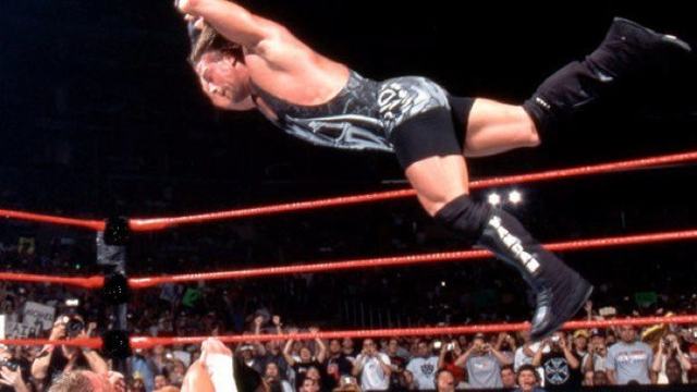 Depressed Van Dam performs two-star frog splash