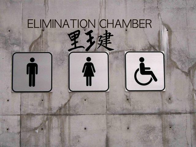 Study reveals Elimination Chamber means “toilet” in many cultures