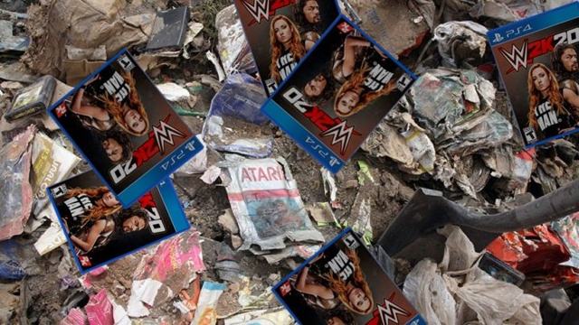 Millions of unsold copies of WWE 2K20 dumped in New Mexico landfill