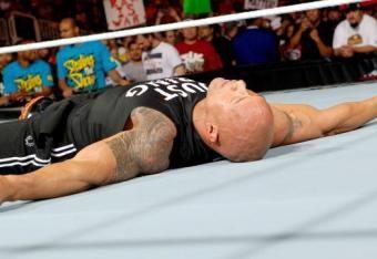 The Rock exhausted from countless title defences at WWE house shows
