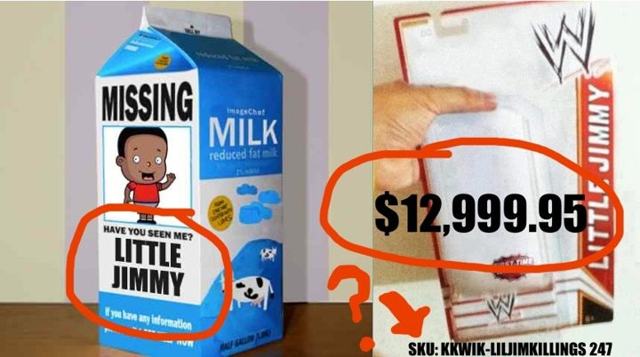 Was Lil Jimmy sold online to an invisible-human trafficking network?