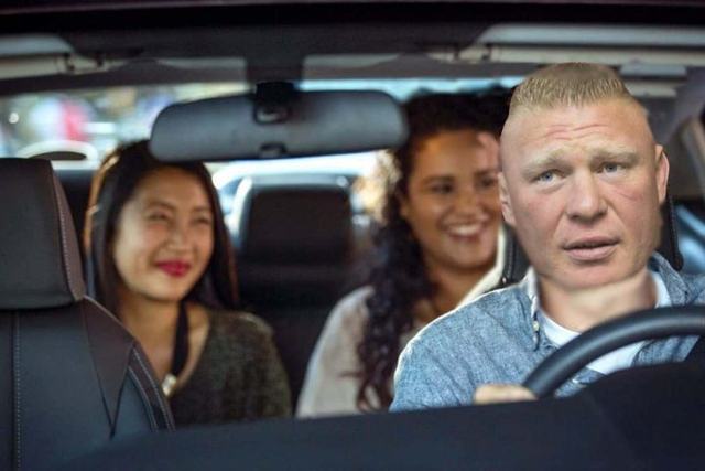 Lesnar reportedly driving Uber to make ends meet