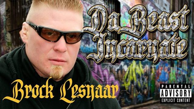Get a sneak peek at Brock Lesnar’s forthcoming hip hop album!