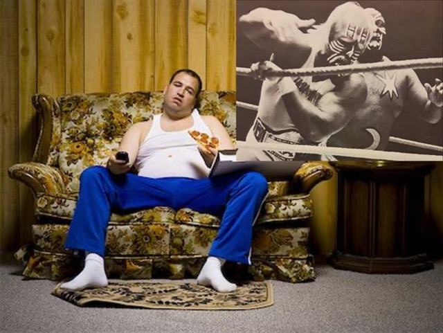 Racist, sexist, homophobic wrestling fan misses “good old days”
