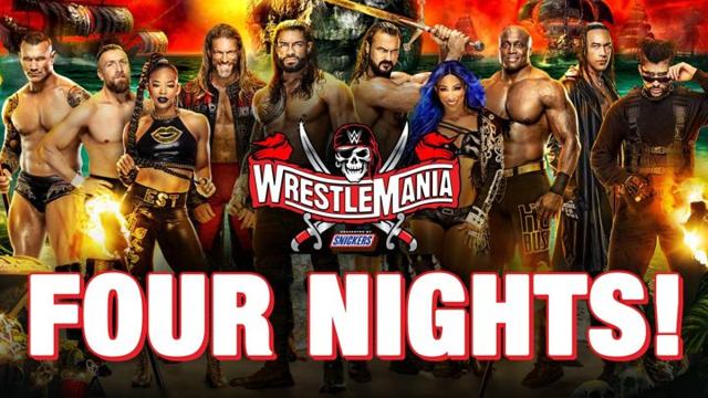 WWE WrestleMania 37 Extended to FOUR Consecutive Nights