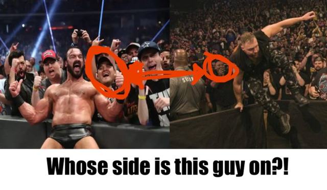 TRAITOR: Wrestling fan spotted at live events by both WWE and AEW!