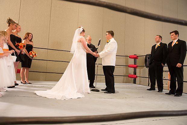 In-ring wedding expected to go smoothly