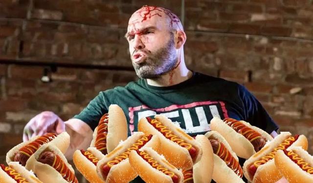 World’s most successful independent wrestler has millions of hot dogs