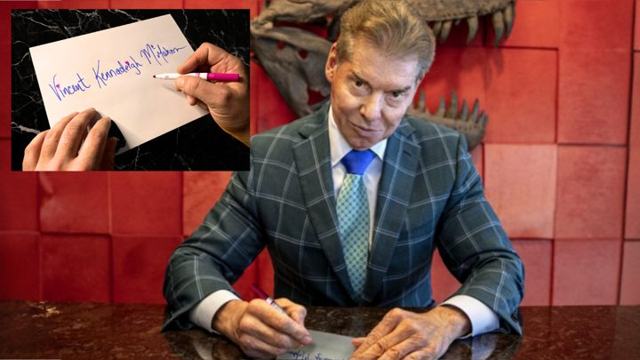 Did you know? Vince McMahon spells his middle name “Kennadeigh” with a heart over the i