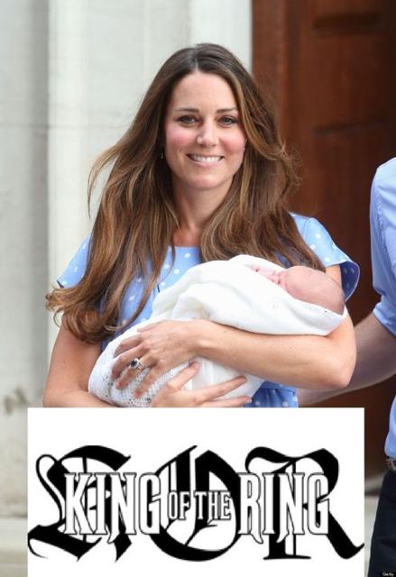 Royal baby destined to become King of the Ring