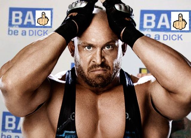 Ryback named spokesman WWE’s “Be A Dick” pro-bullying campaign