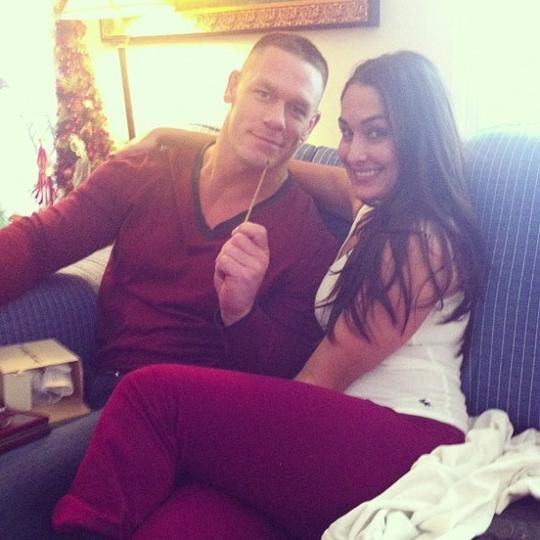 Cena avoids impregnating Bella by pulling out at two
