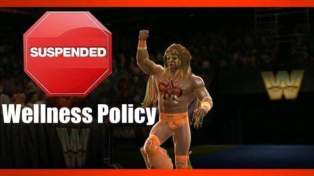 Ultra-real WWE video game suspends players for wellness policy violations