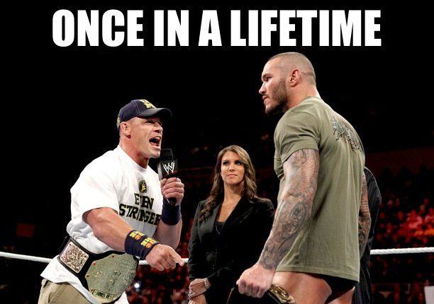 Cena versus Orton billed as “Once in a Lifetime”
