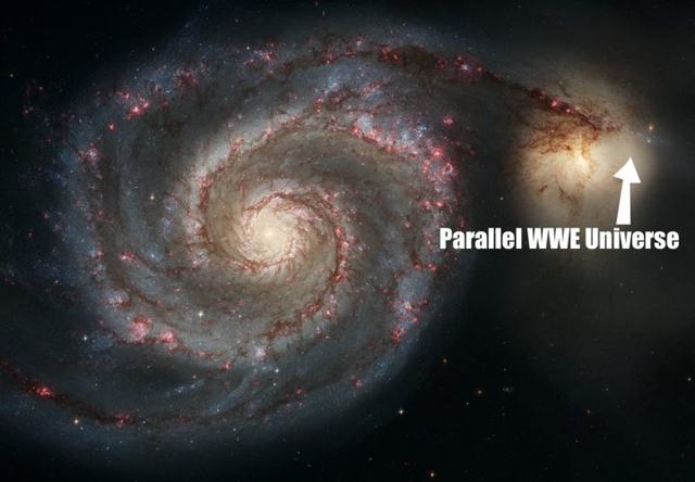 Astronomers discover parallel WWE Universe