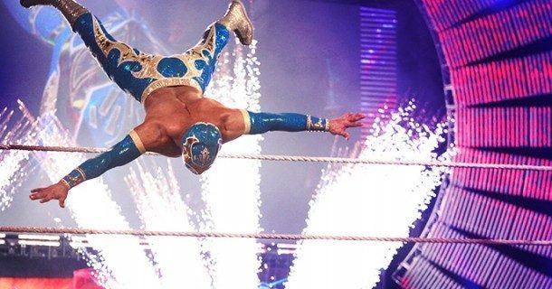 Sin Cara’s entrance trampoline donated to playground