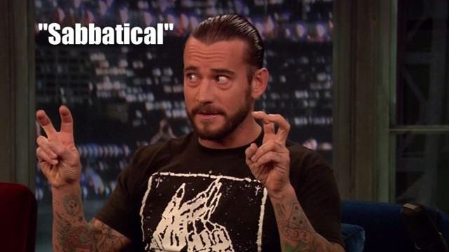 CM Punk’s sabbatical fails to produce a single academic paper