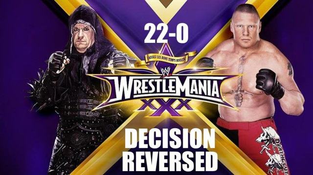 Undertaker-Lesnar decision reversed thanks to fan petition