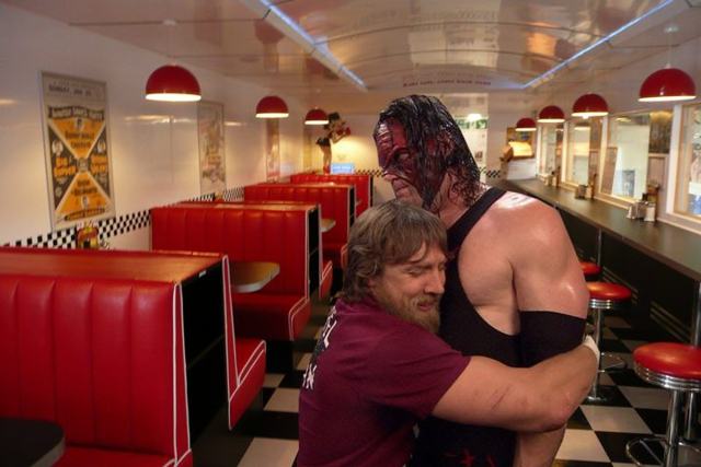 Bryan and Kane privately hug it out