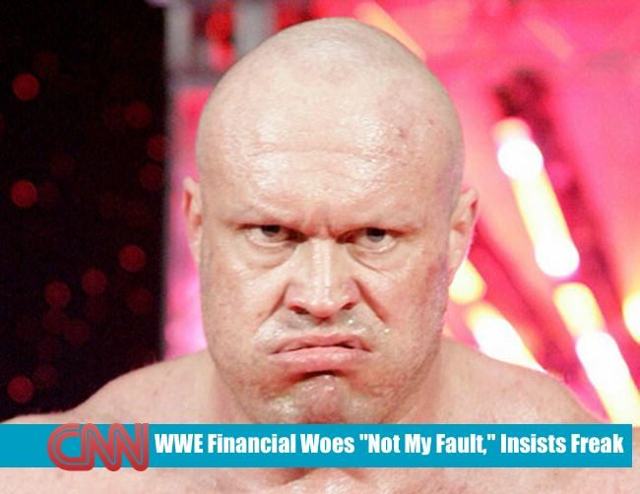 WWE reports $14.5 million loss; Snitsky denies fault