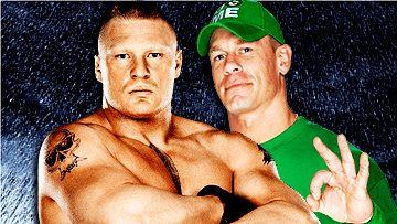 Cena and Lesnar settle differences through dialogue, compromise