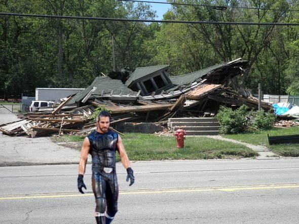 Seth Rollins homeless after cinderblock house mysteriously collapses