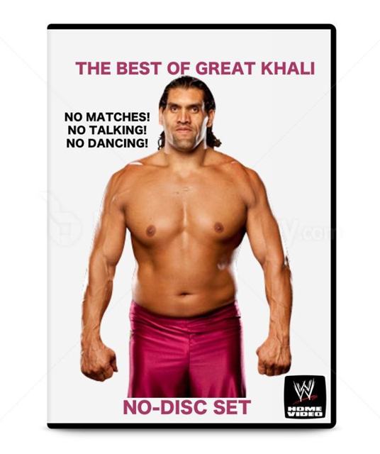 WWE to release “Best of Great Khali” no-disc box set