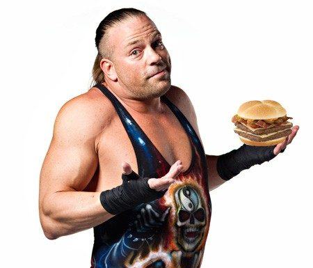 Pudgy Rob Van Dam unveils new finisher, The Van Baconator