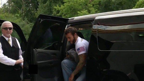 Did CM Punk just arrive at Royal Rumble arena?