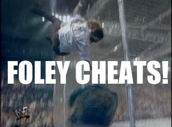 CellGate Scandal: Foley admits he was never thrown off cage