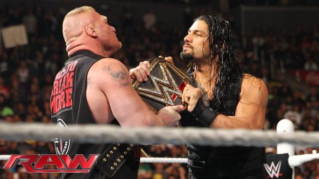 Lesnar and Reigns agree to joint custody of title belt
