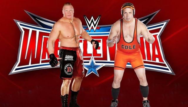 Lesnar-versus-Cole confirmed for WrestleMania 32